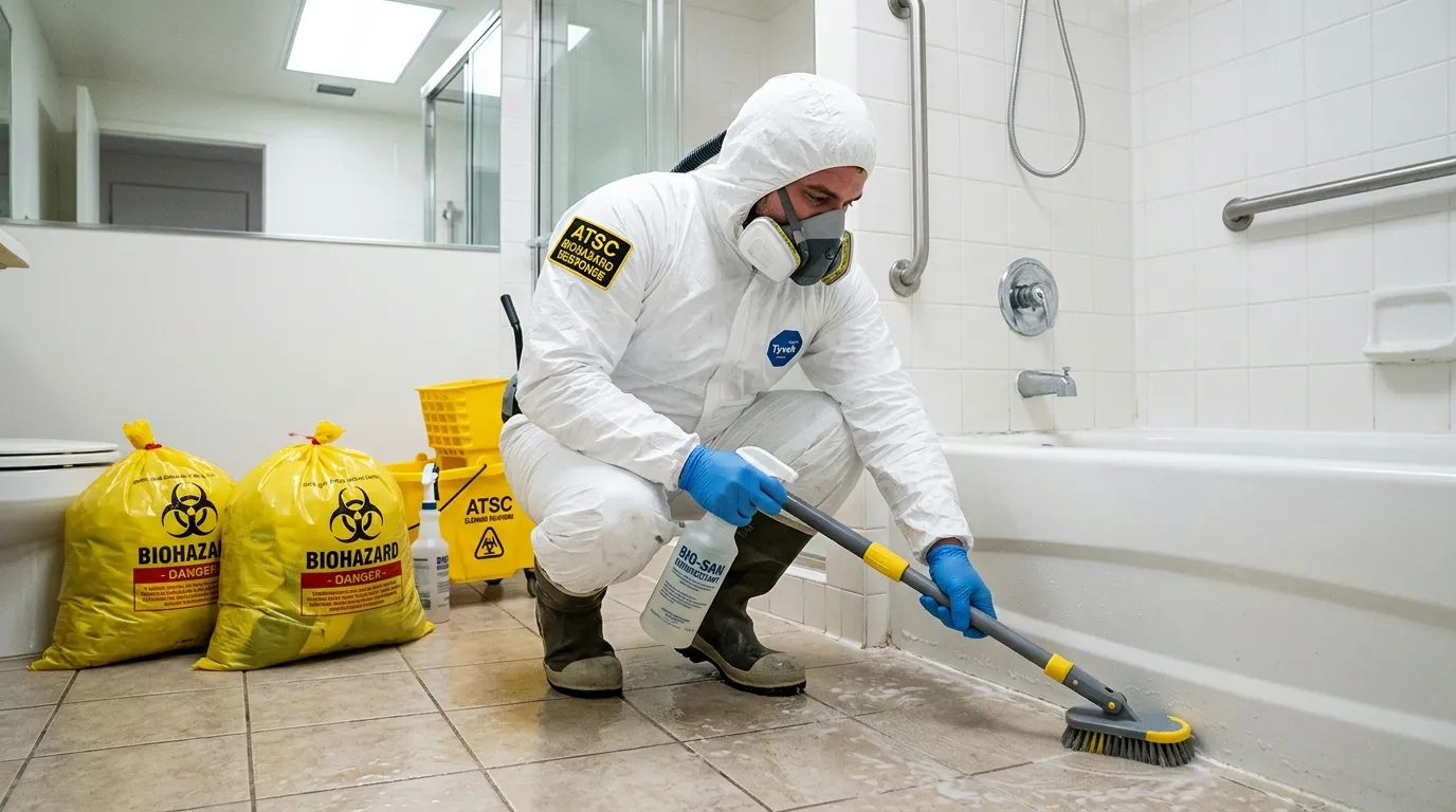 Decontamination equipment deployed for Blood Cleanup in Van Buren